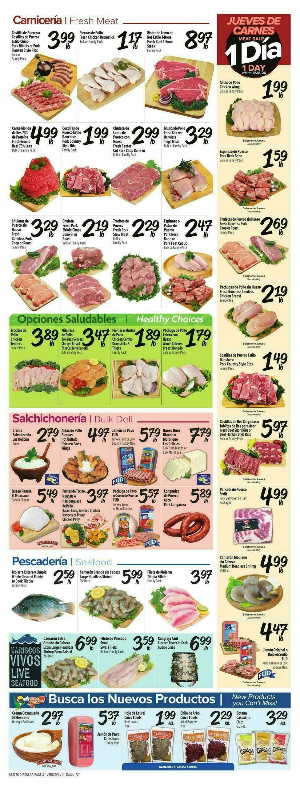Fiesta Mart Weekly Ad from May 27