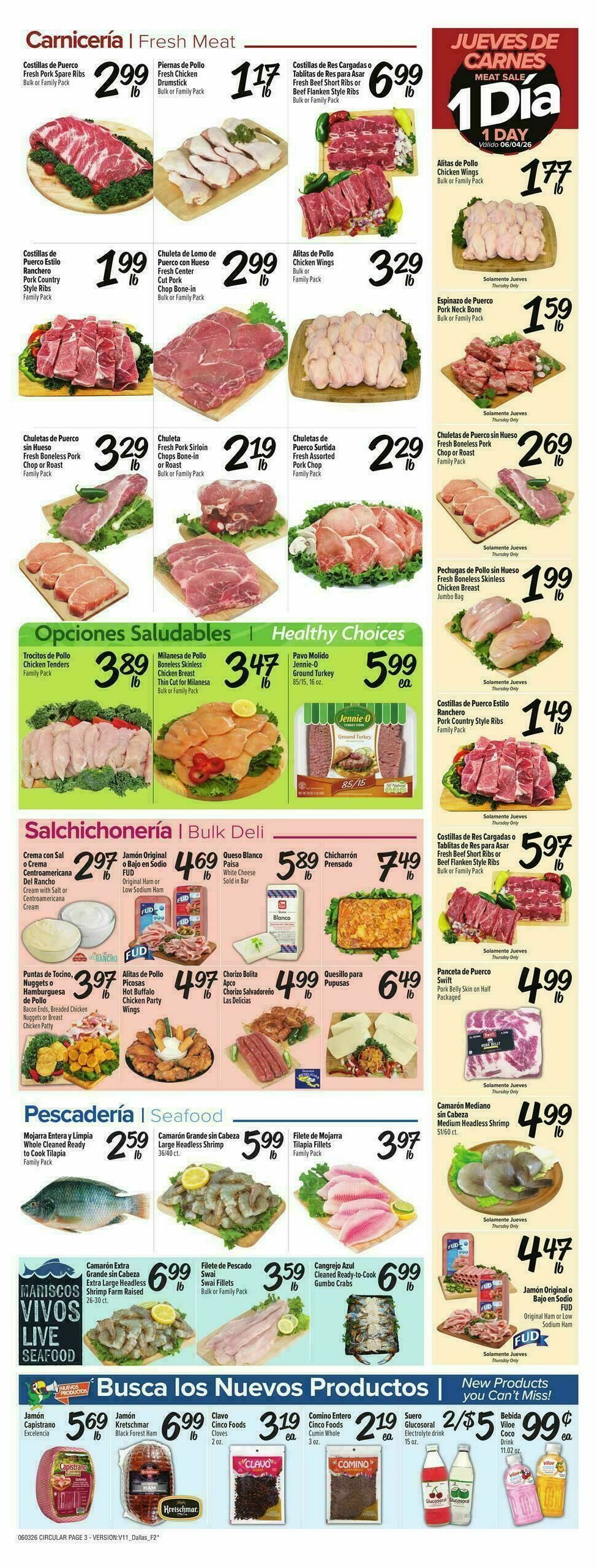 Fiesta Mart Weekly Ad from June 3