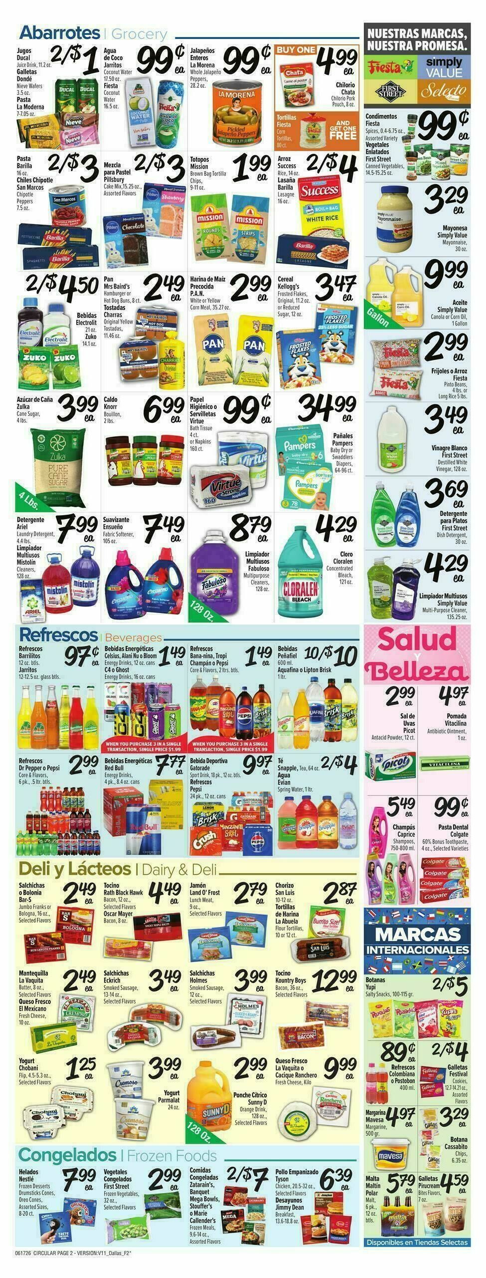 Fiesta Mart Weekly Ad from June 17