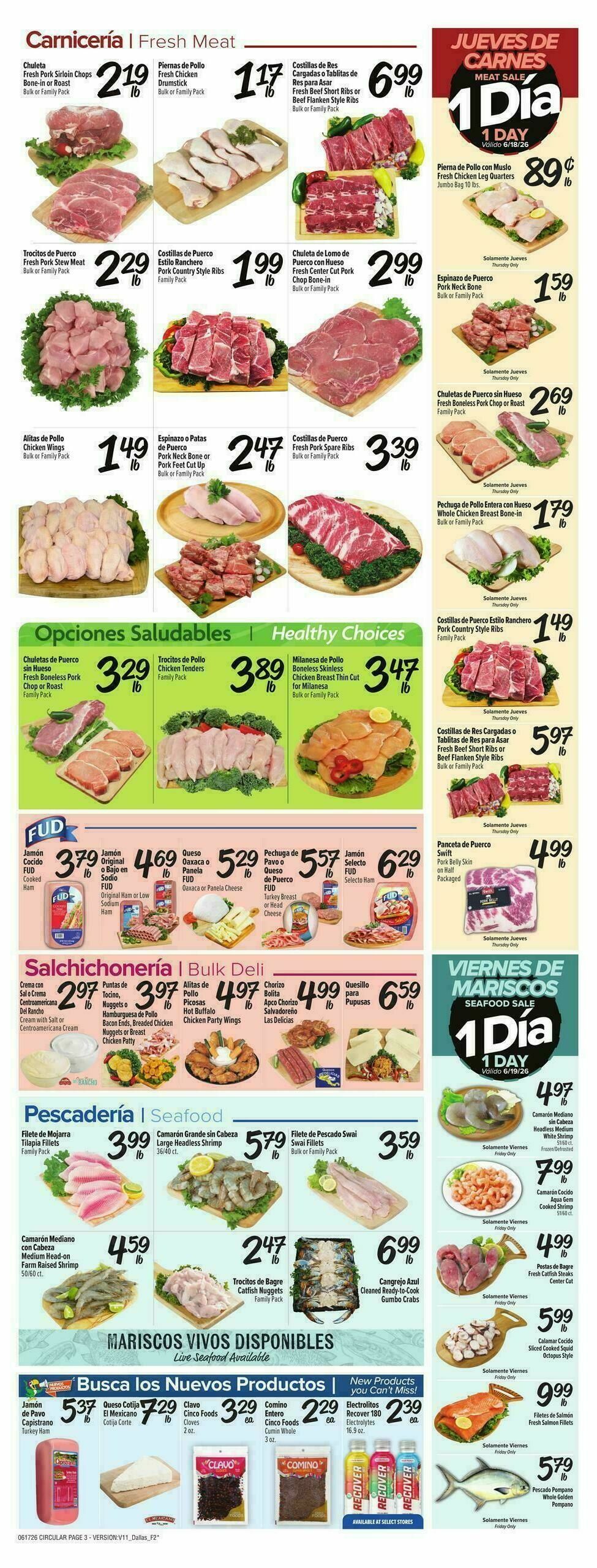 Fiesta Mart Weekly Ad from June 17