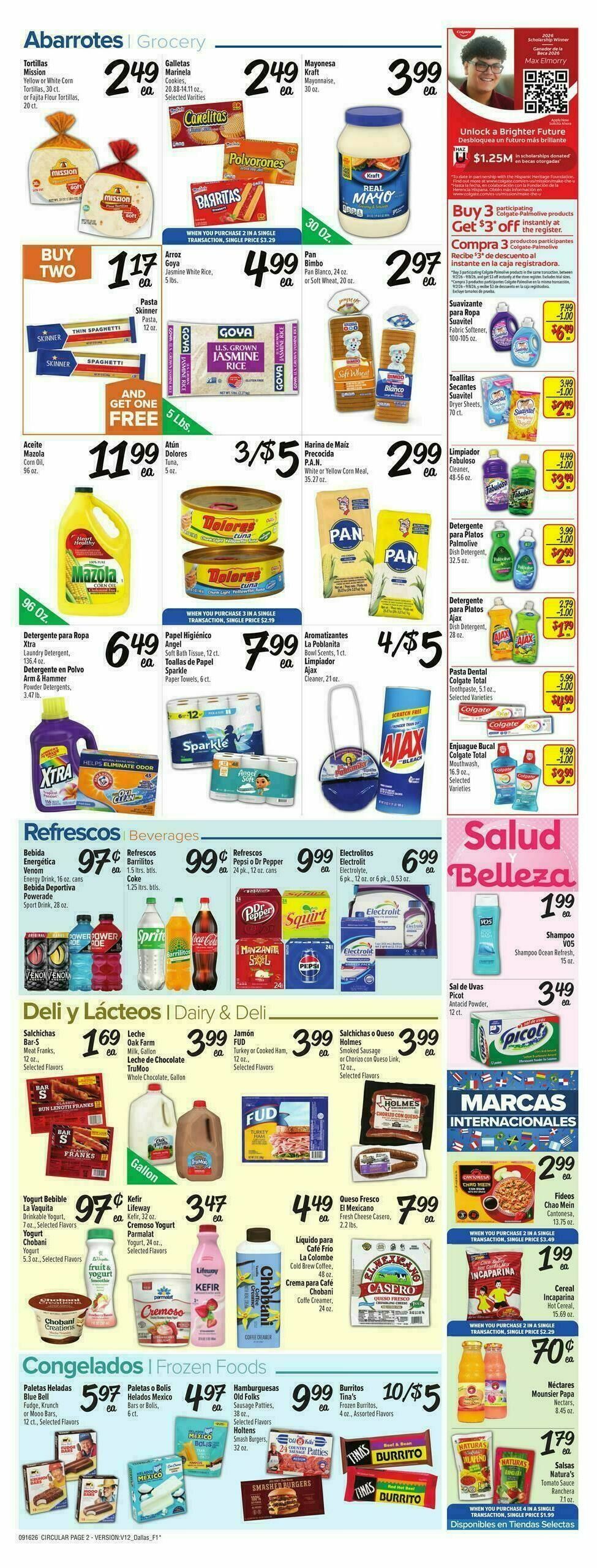 Fiesta Mart Weekly Ad from September 16