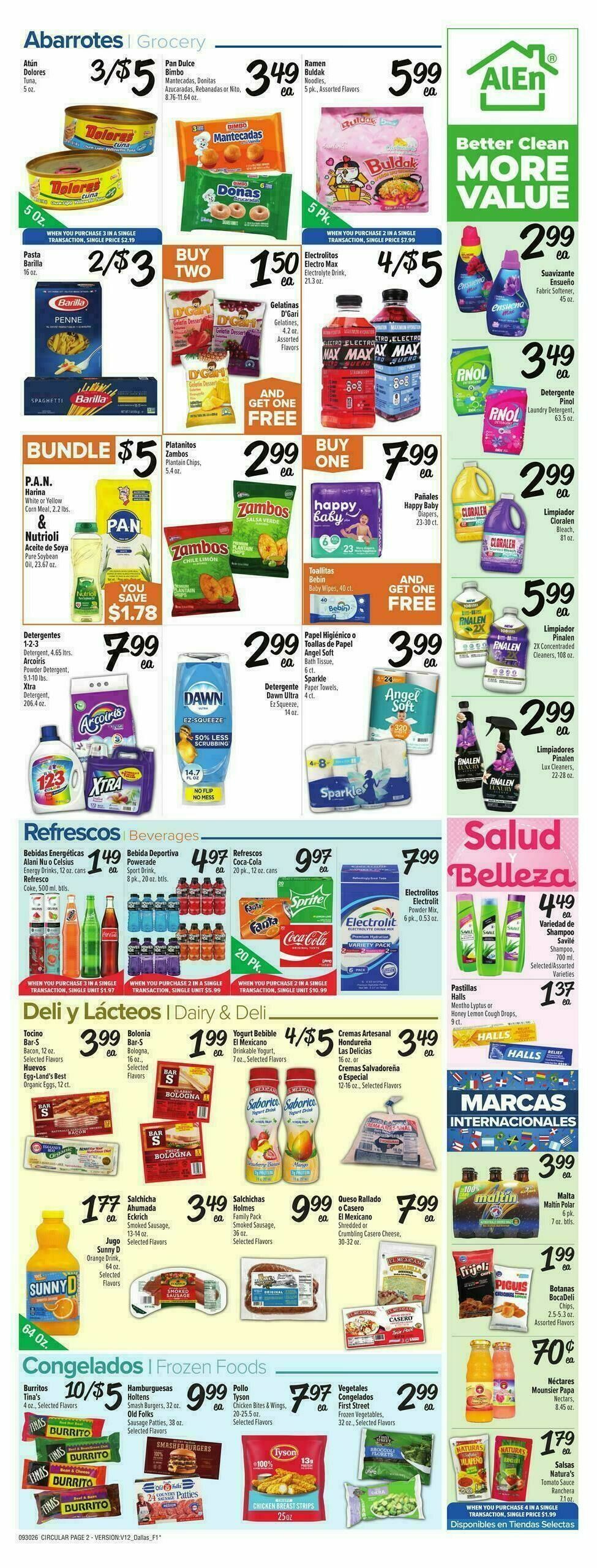 Fiesta Mart Weekly Ad from September 30