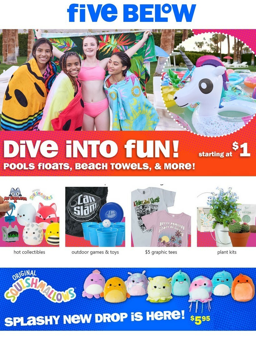 Five Below Weekly Ad from May 23
