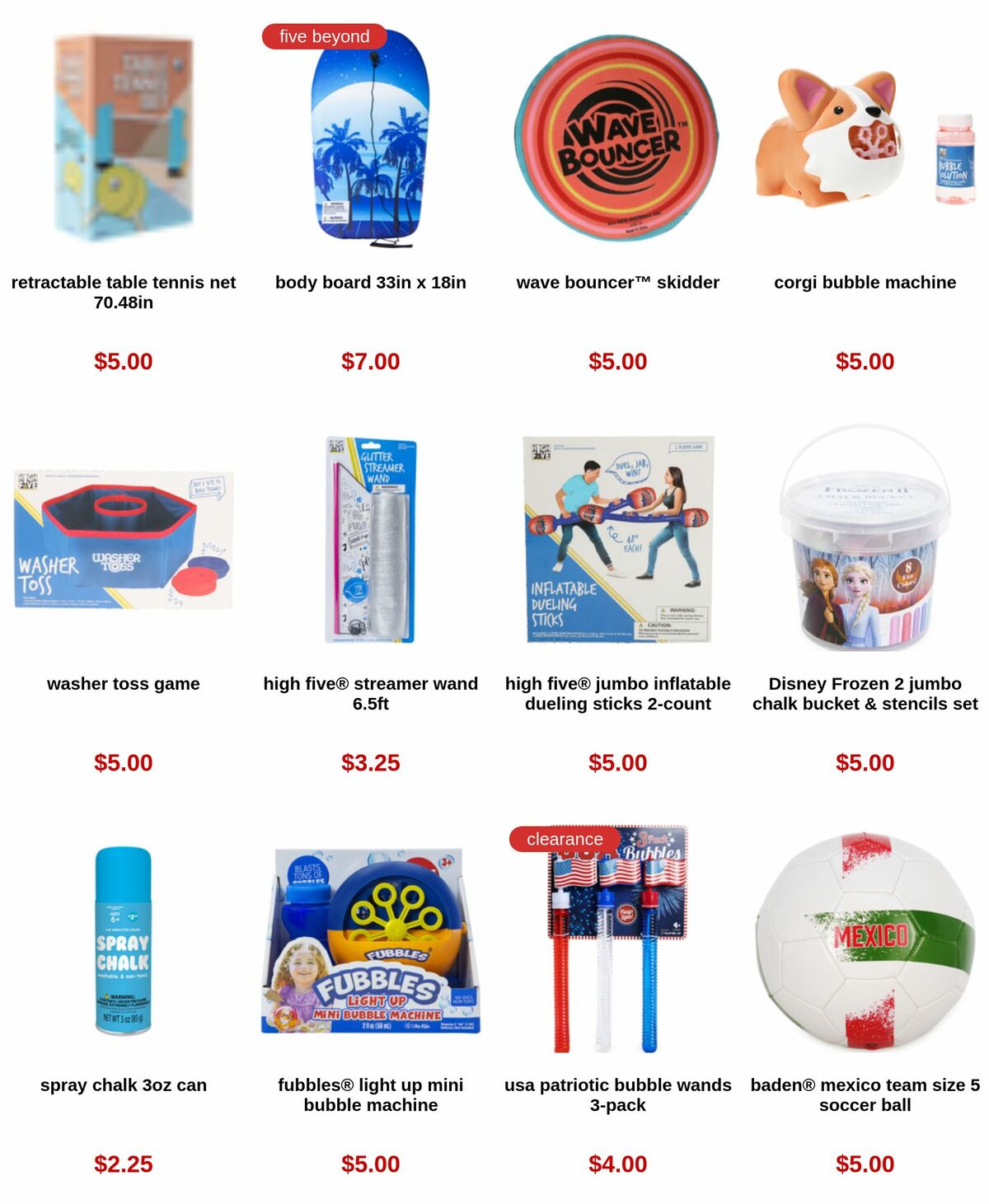 Five Below Weekly Ad from May 23