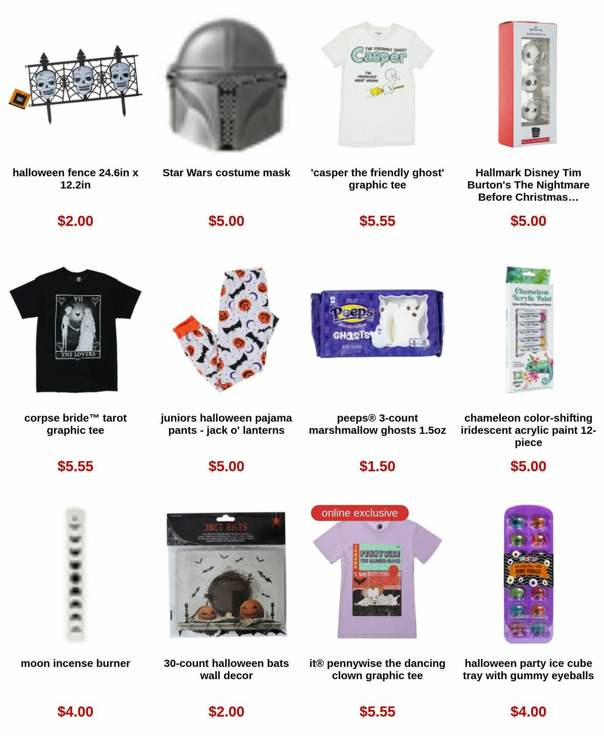 Five Below Halloween Weekly Ad from August 24