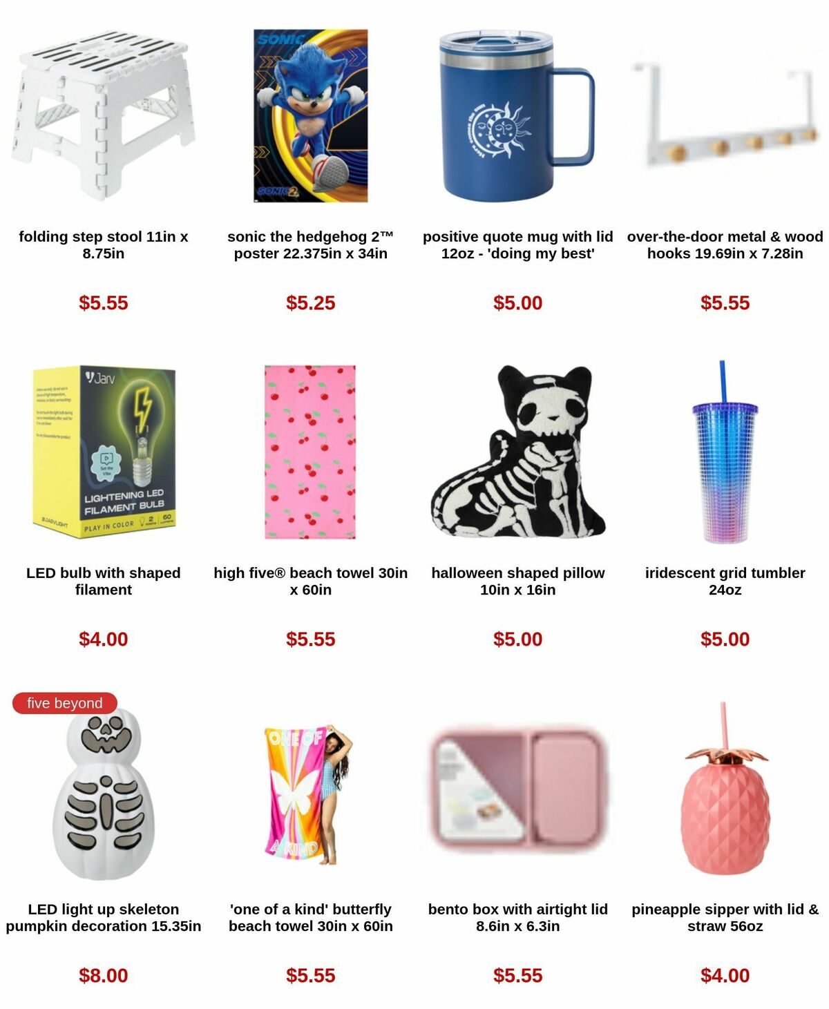 Five Below Weekly Ad from September 24