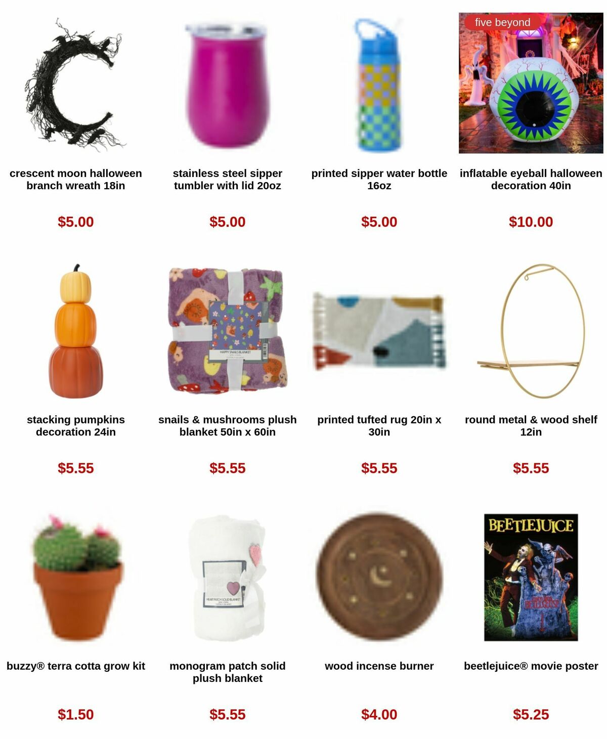 Five Below Weekly Ad from September 24