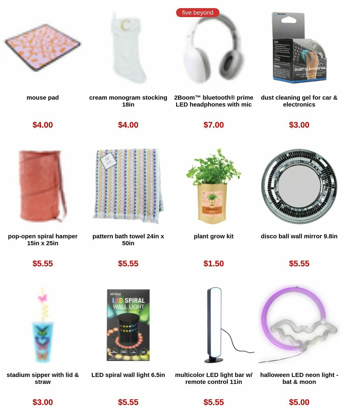 Five Below Weekly Ad from September 24