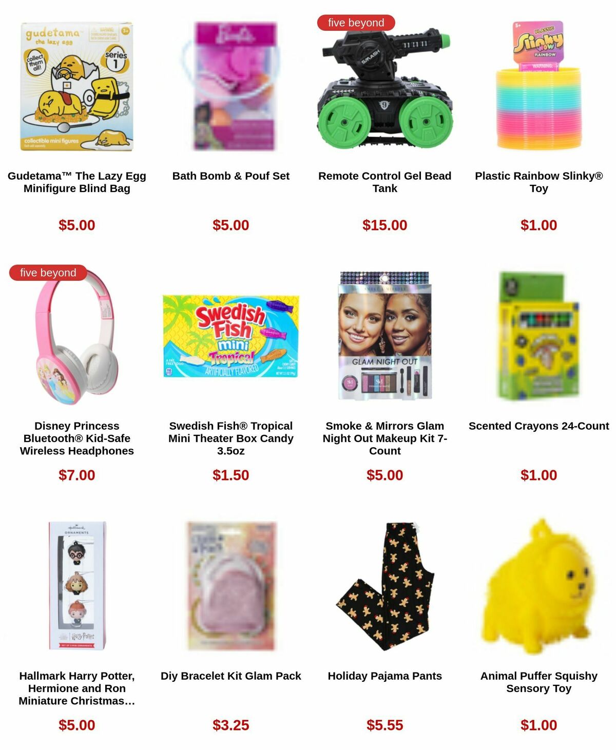 Five Below Black Friday Weekly Ad from November 23