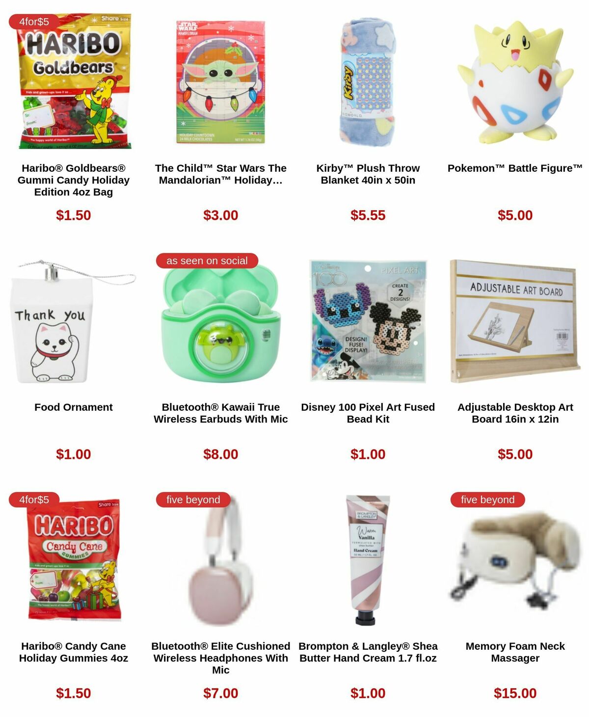 Five Below Black Friday Weekly Ad from November 23