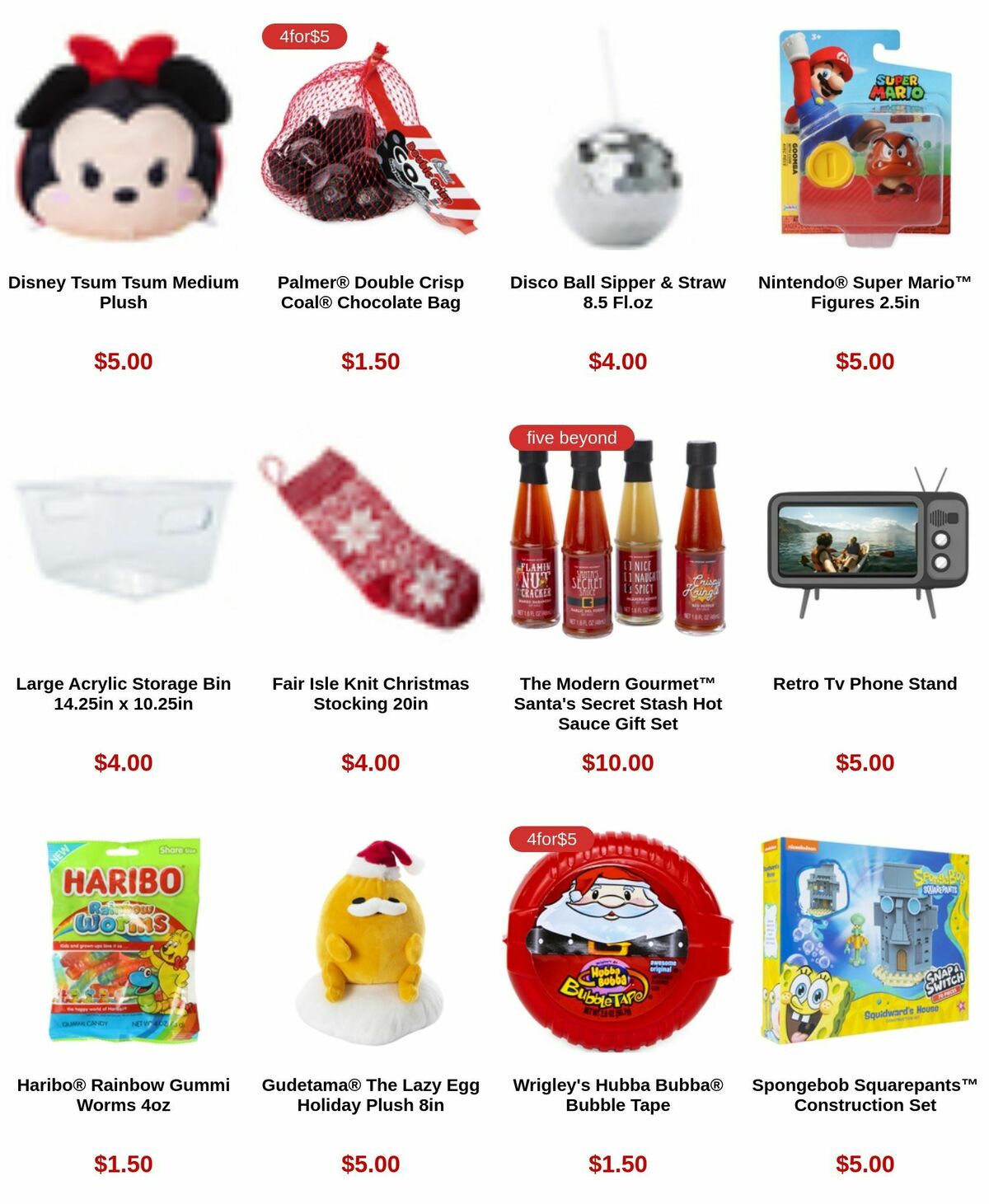 Five Below Black Friday Weekly Ad from November 23