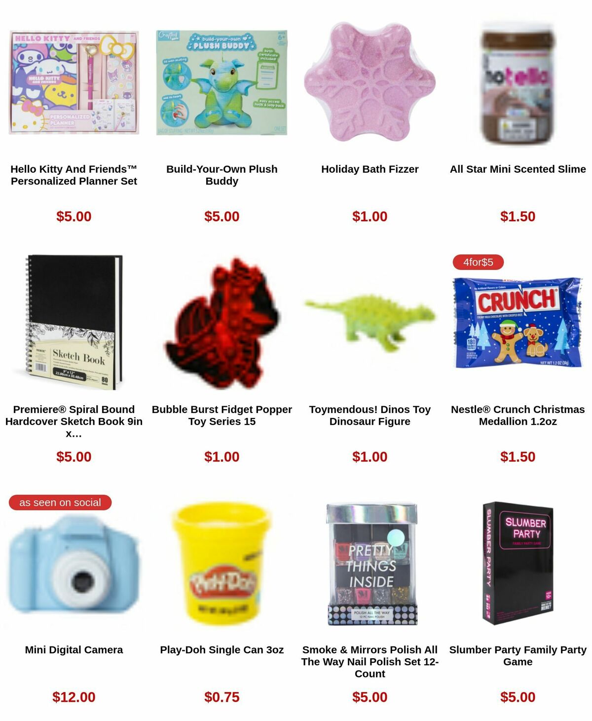 Five Below Black Friday Weekly Ad from November 23