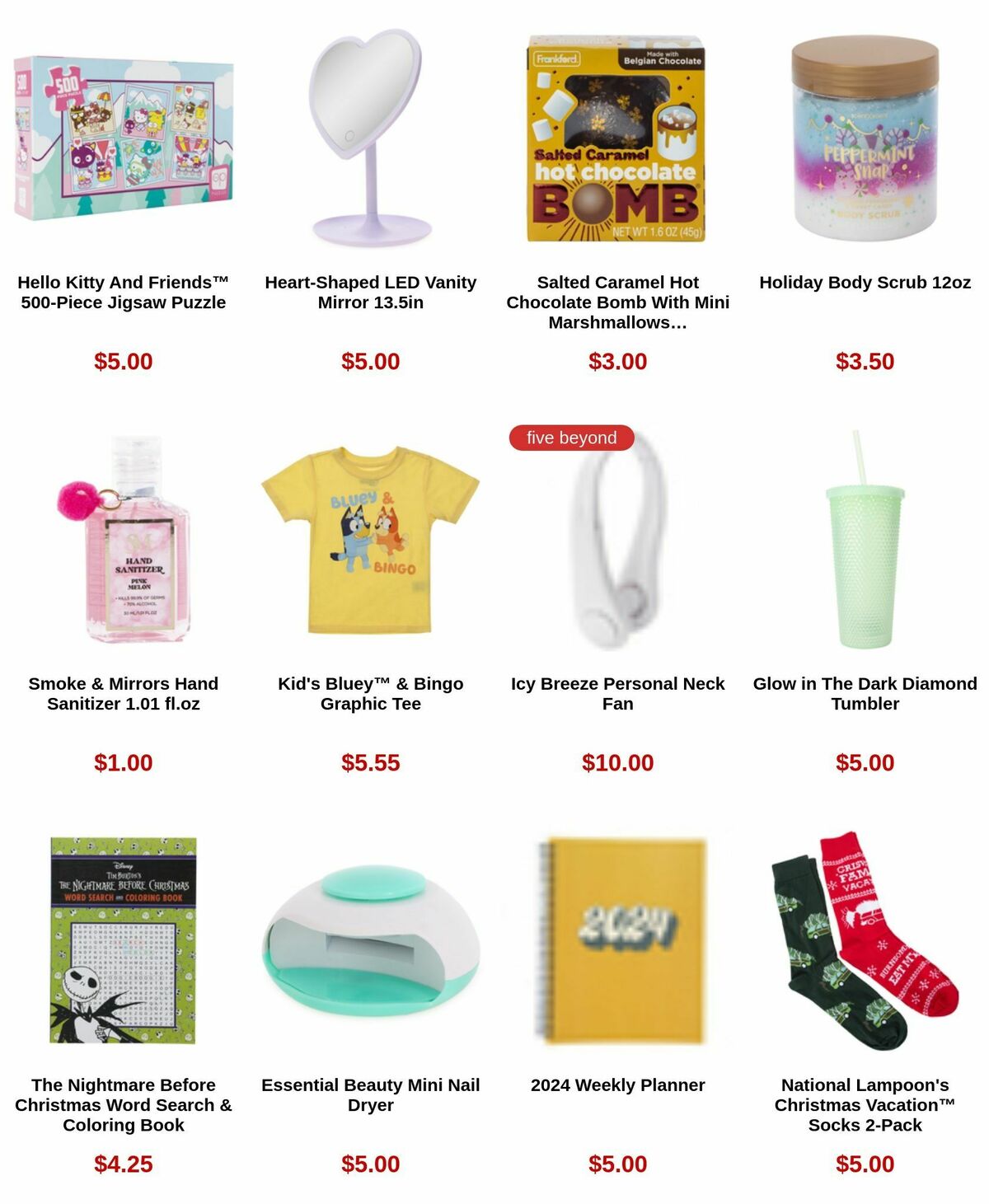 Five Below Black Friday Weekly Ad from November 23