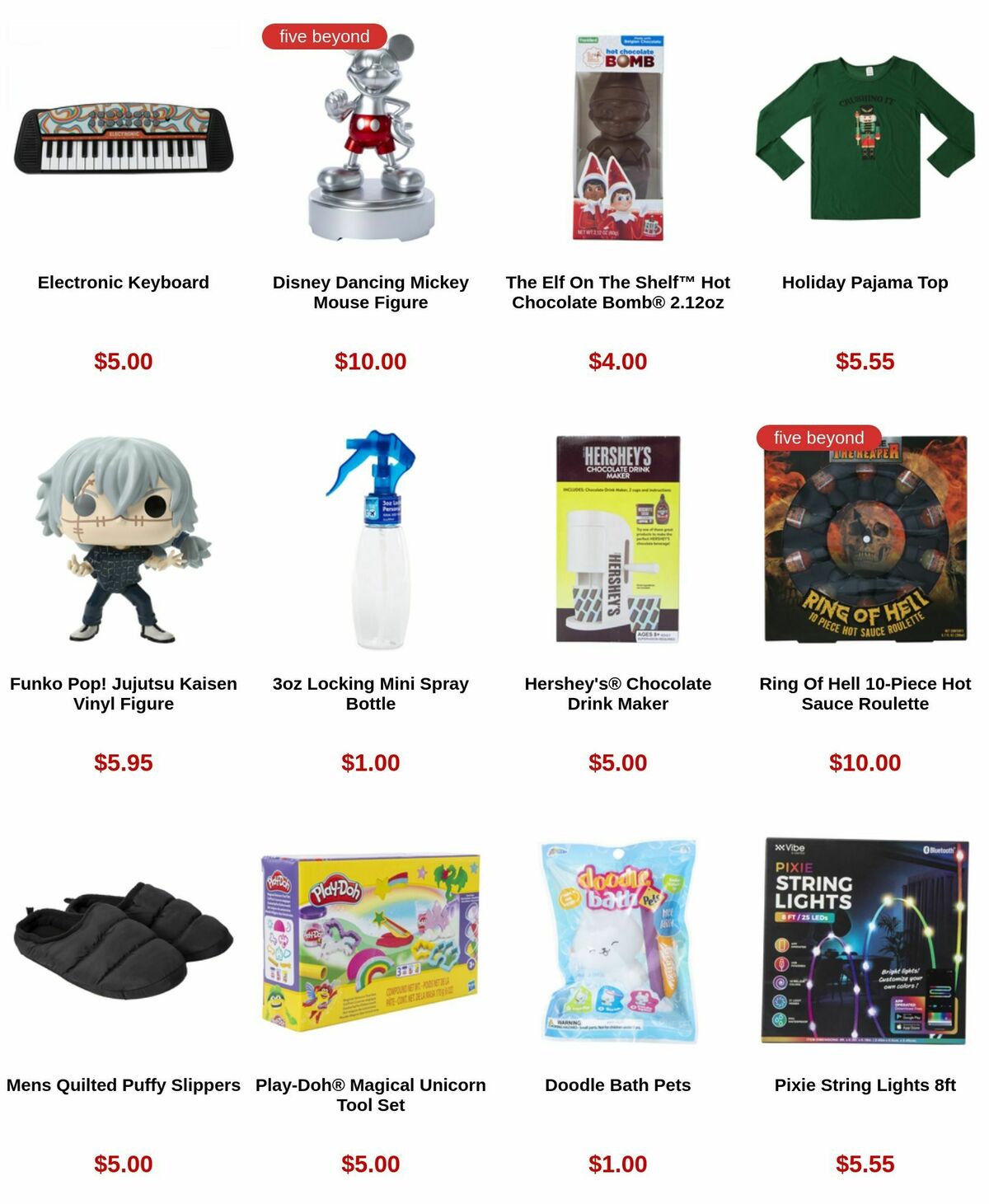 Five Below Black Friday Weekly Ad from November 23
