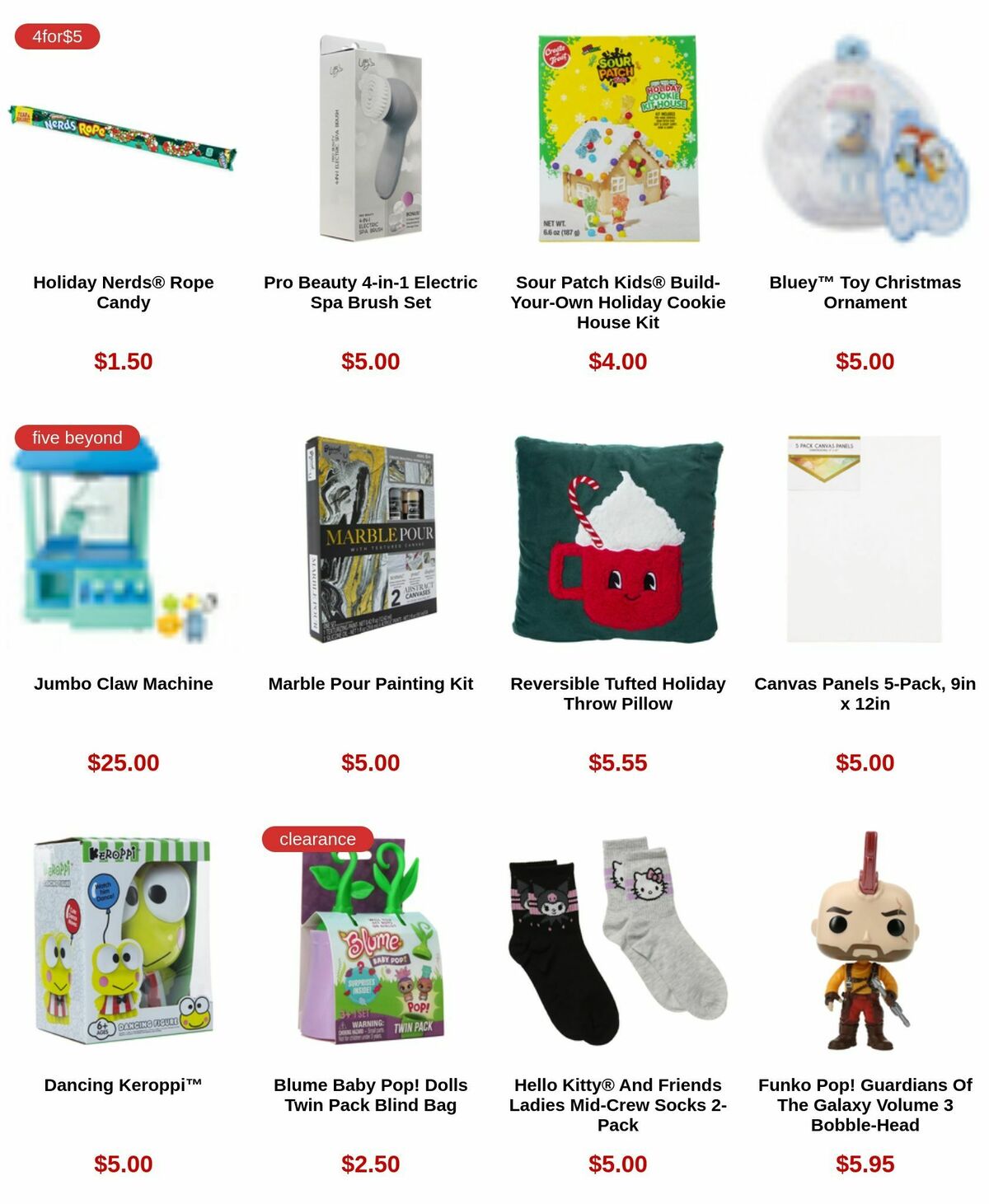 Five Below Black Friday Weekly Ad from November 23