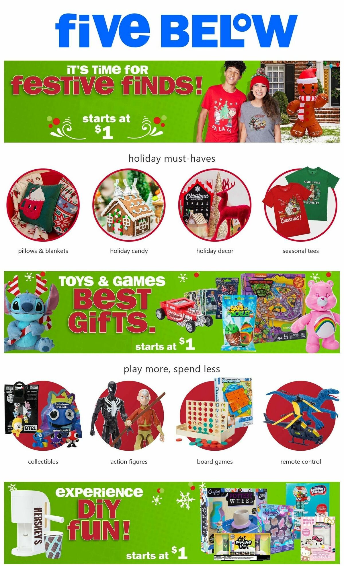 Five Below Weekly Ad from November 23