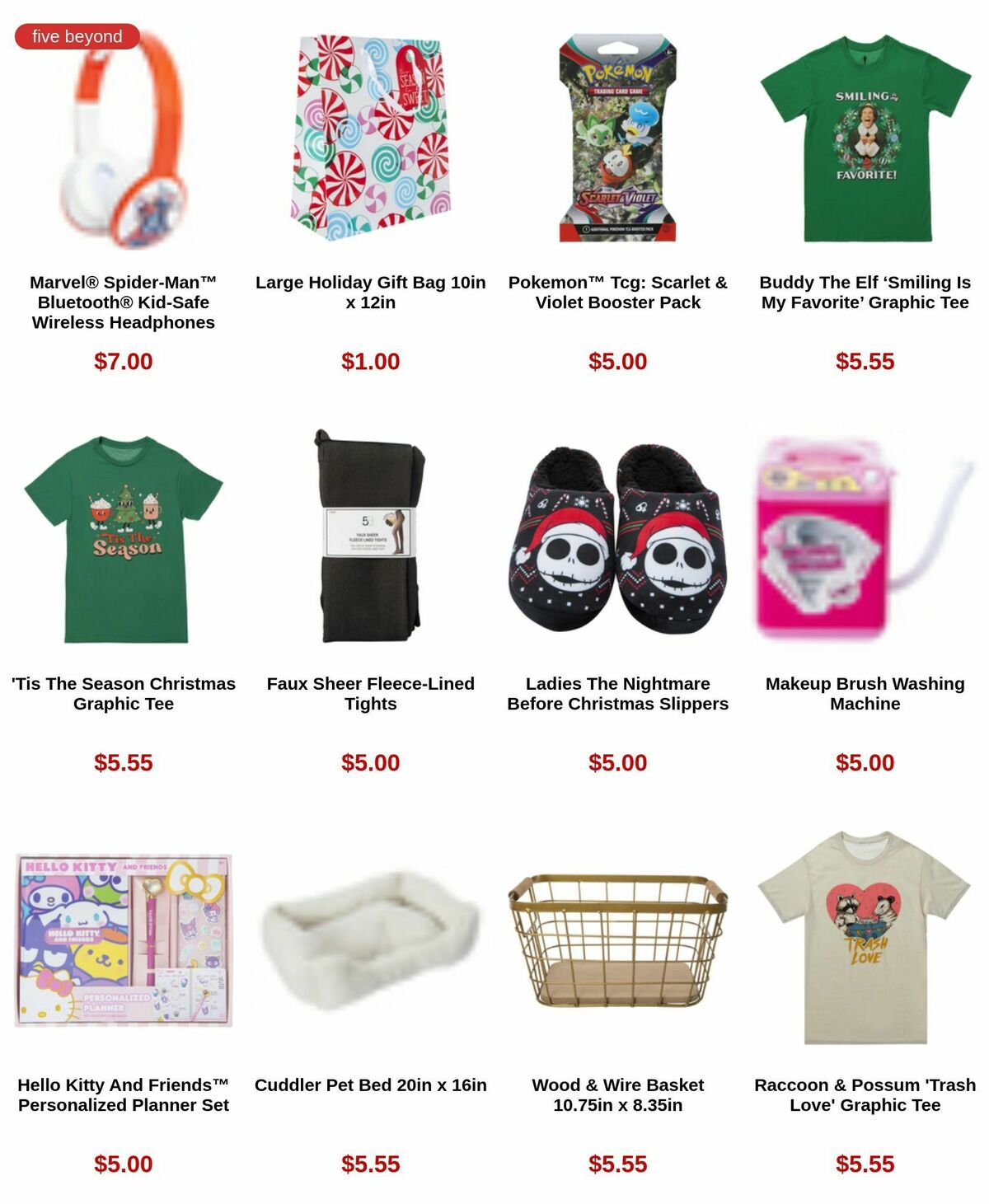 Five Below Weekly Ad from November 23