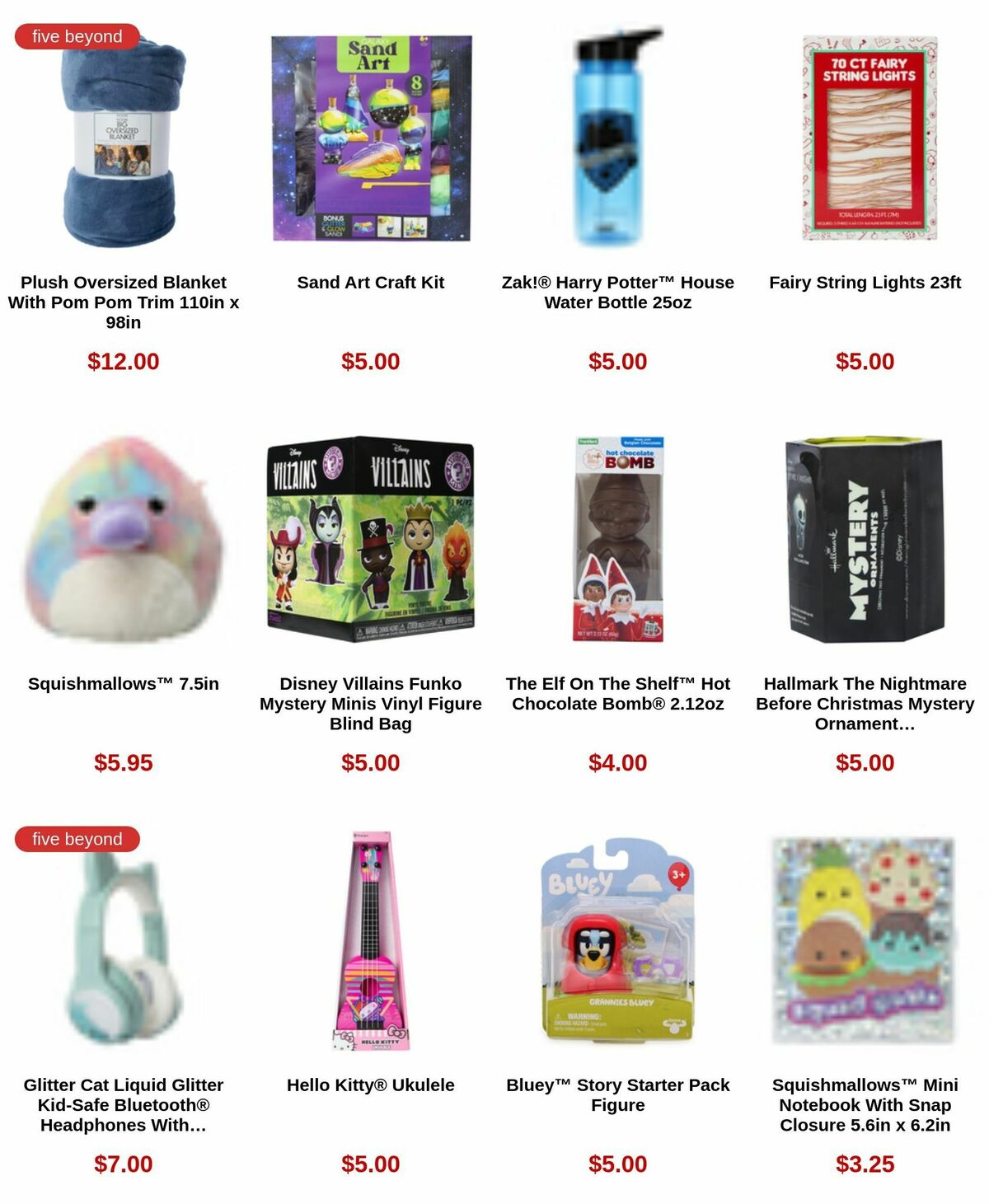 Five Below Weekly Ad from November 23