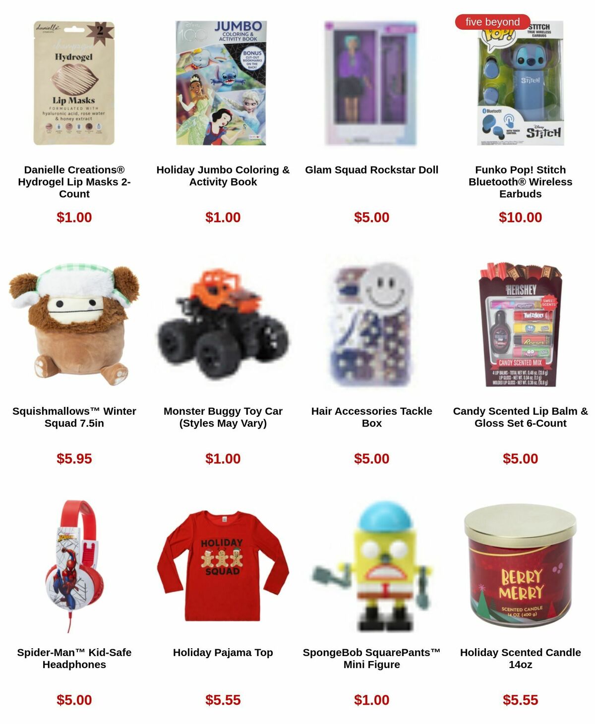 Five Below Weekly Ad from December 19