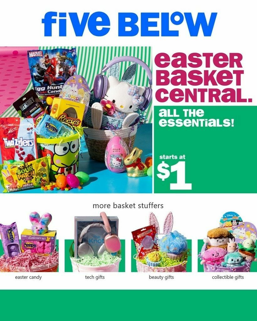Five Below Weekly Ad from February 26