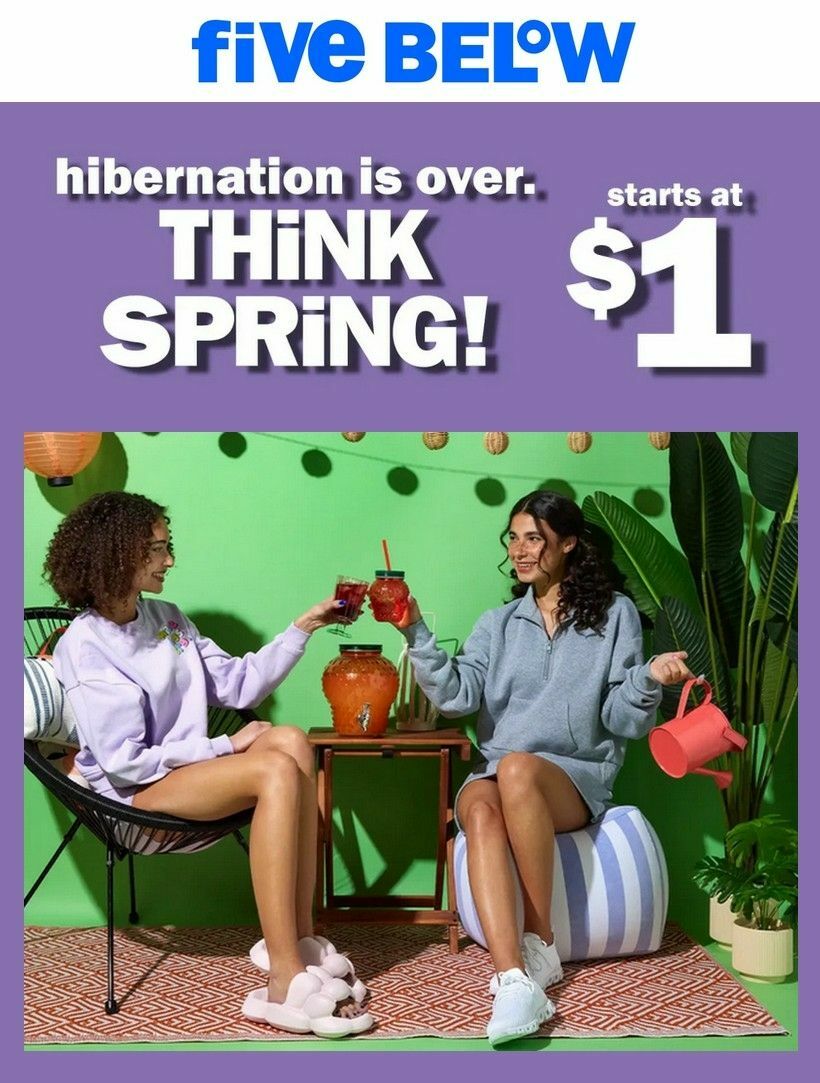 Five Below Weekly Ad from April 27