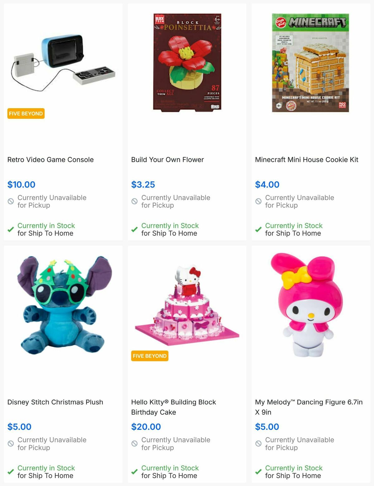 Five Below Weekly Ad from November 30