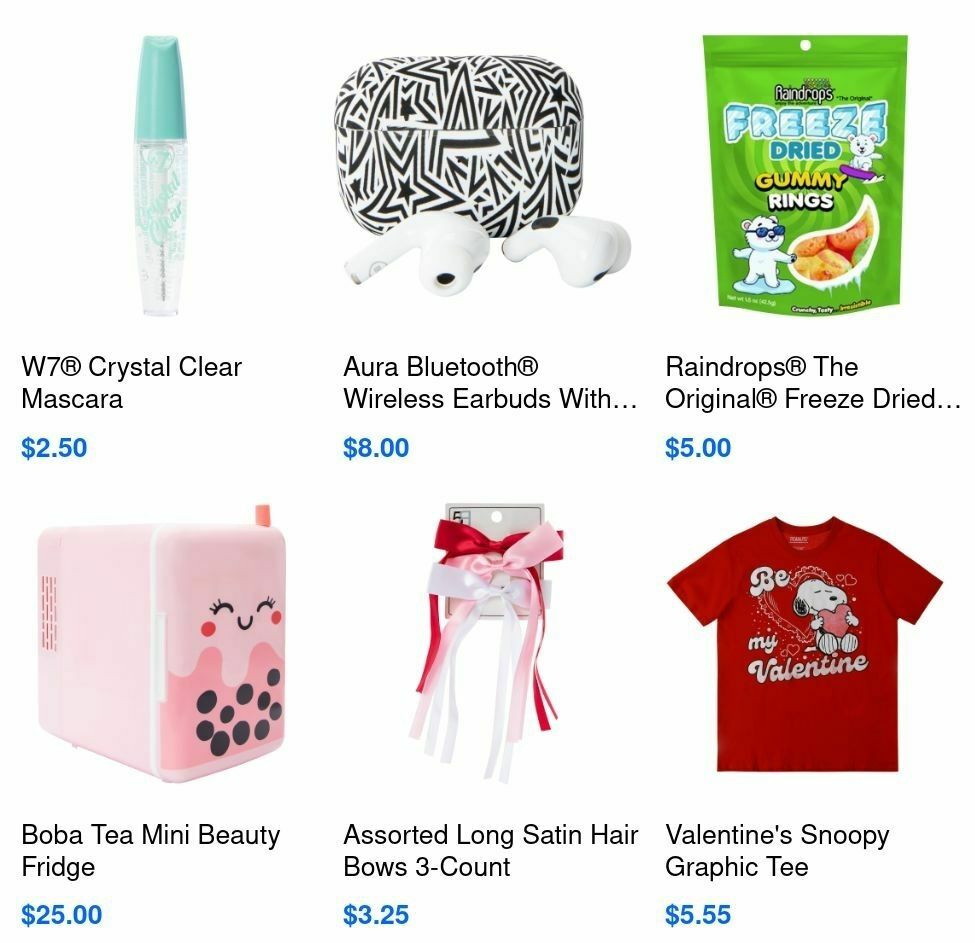 Five Below Valentine's Day Weekly Ad from January 31