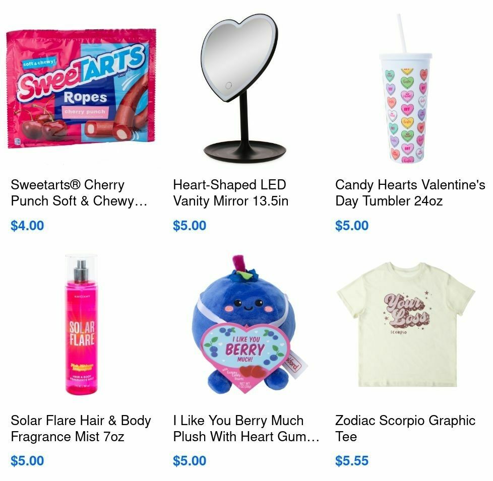 Five Below Valentine's Day Weekly Ad from January 31