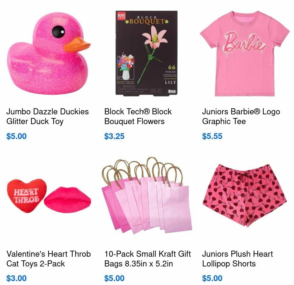 Five Below Valentine's Day Weekly Ad from January 31