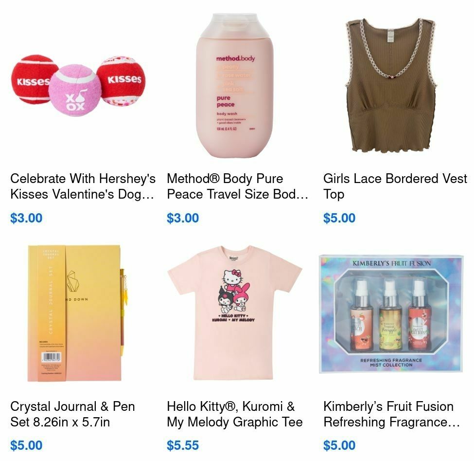 Five Below Valentine's Day Weekly Ad from January 31