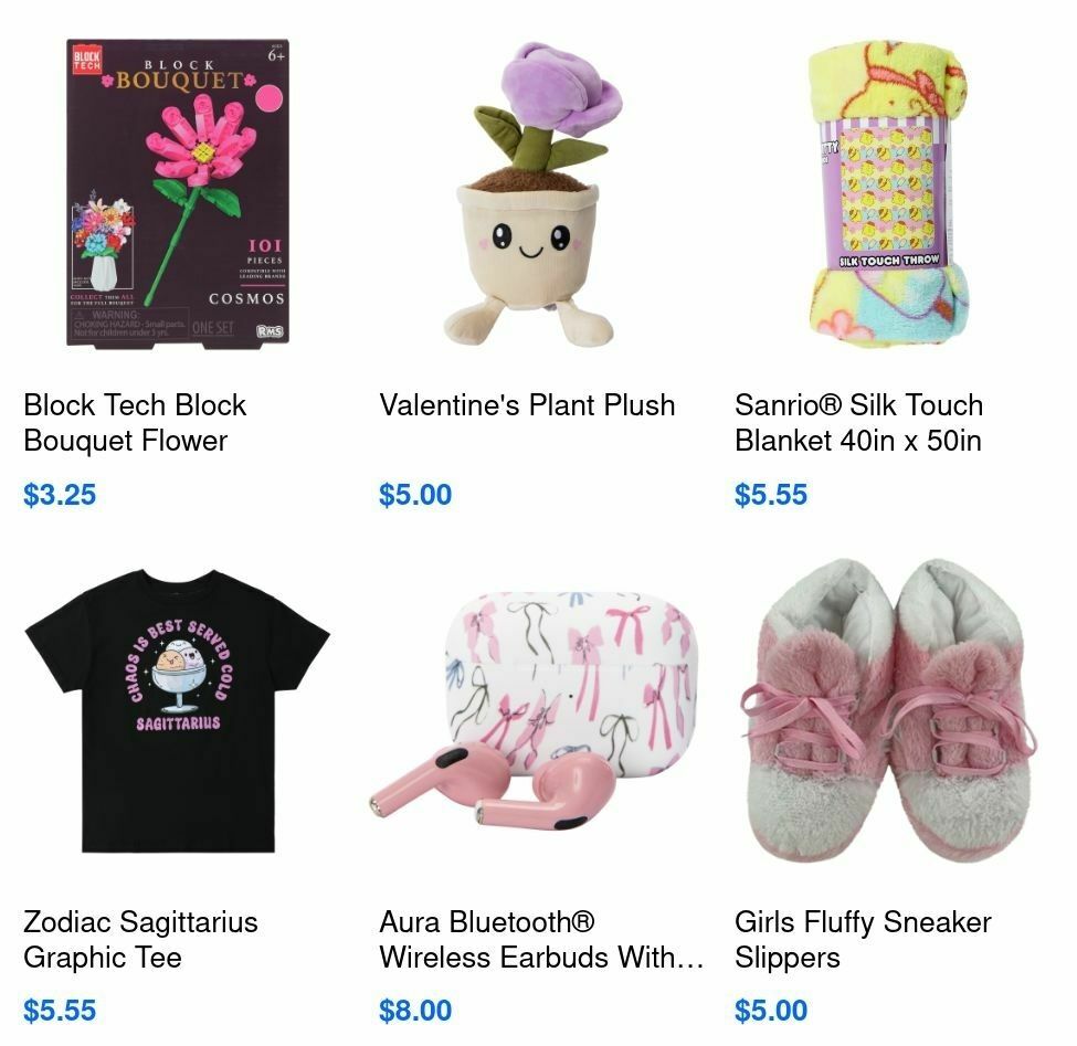 Five Below Valentine's Day Weekly Ad from January 31