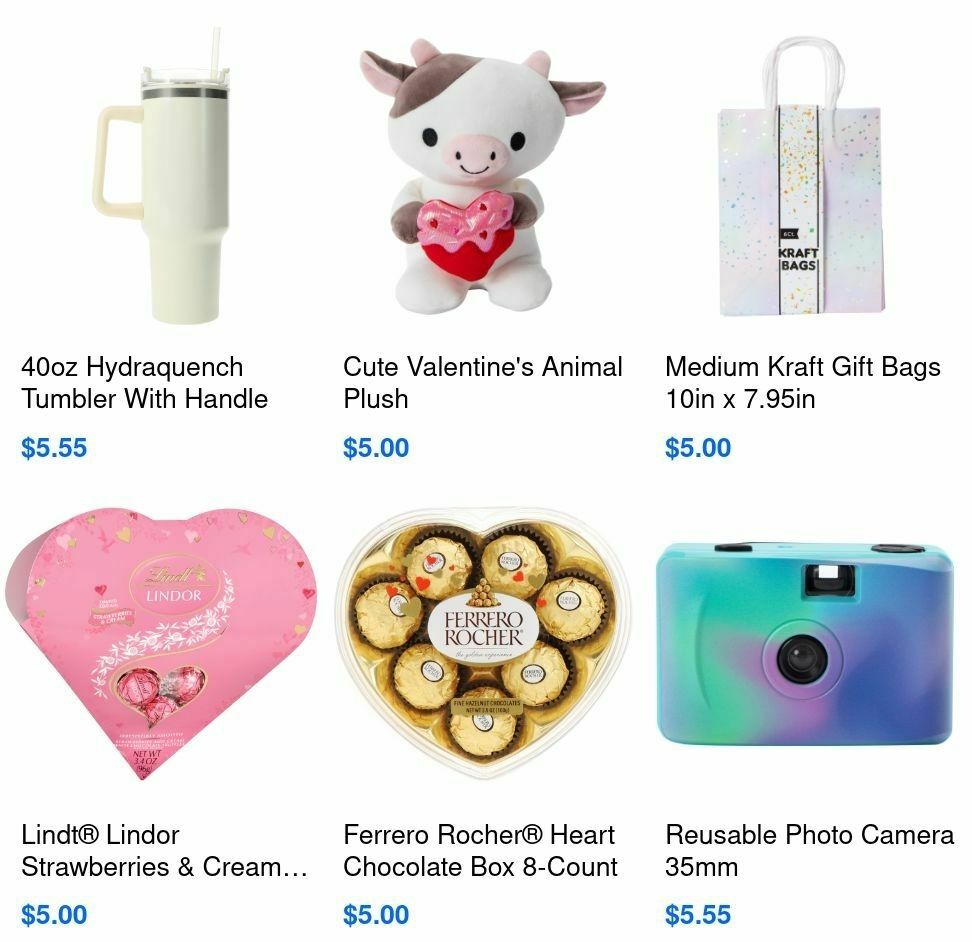 Five Below Valentine's Day Weekly Ad from January 31
