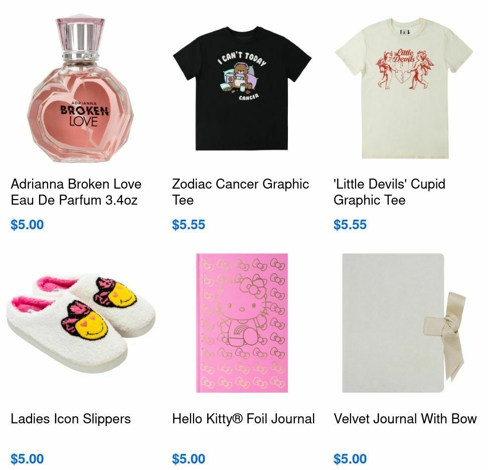 Five Below Valentine's Day Weekly Ad from January 31