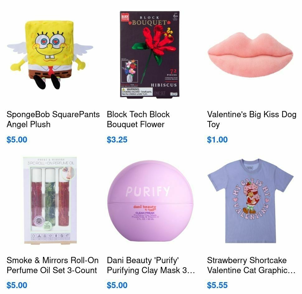 Five Below Valentine's Day Weekly Ad from January 31