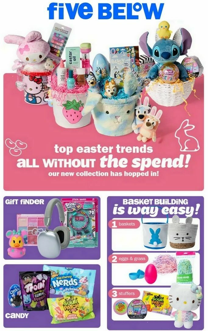 Five Below Weekly Ad from March 1