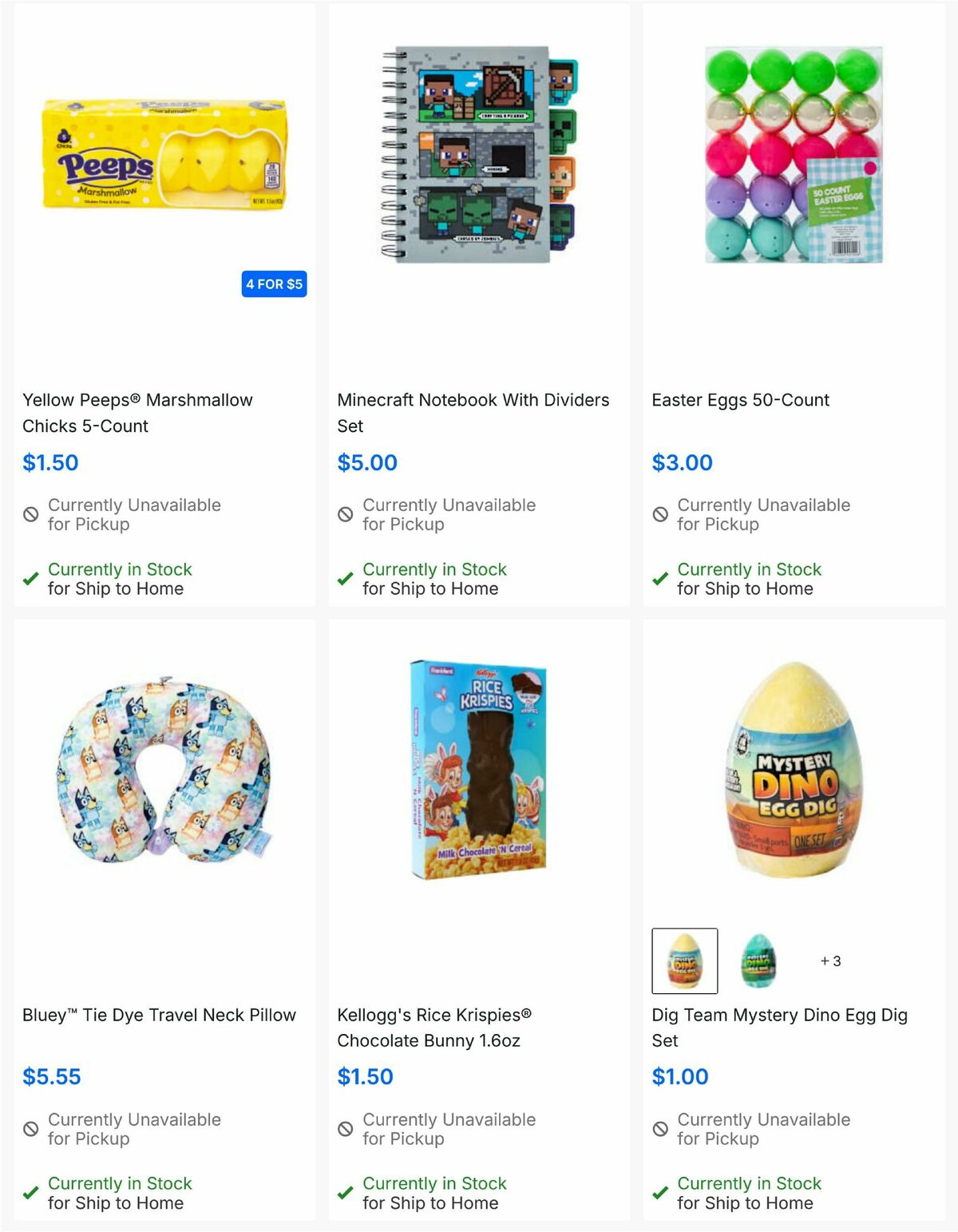 Five Below Easter Weekly Ad from March 29