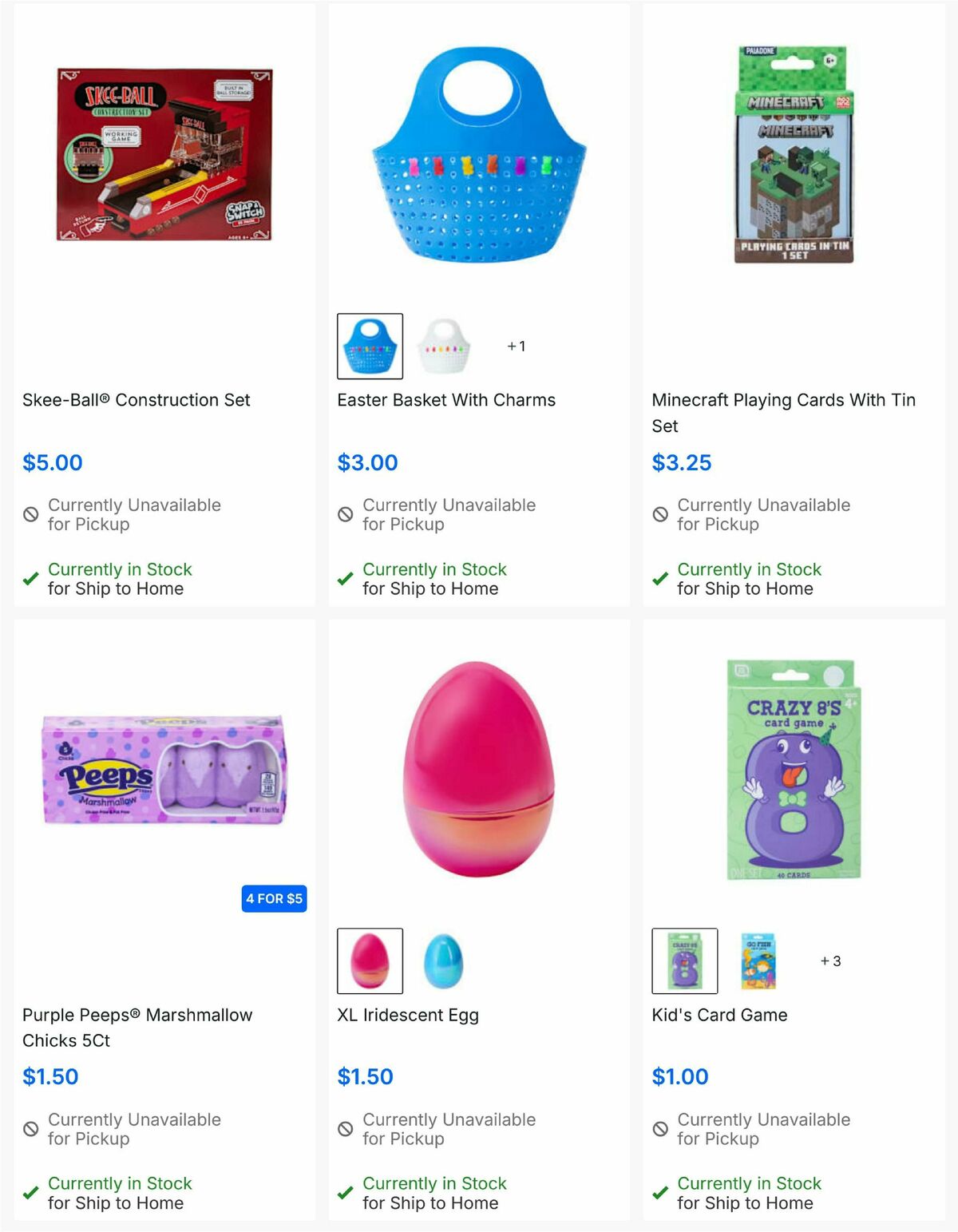 Five Below Easter Weekly Ad from March 29