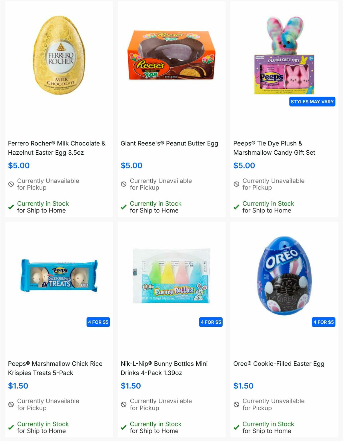 Five Below Easter Weekly Ad from March 29