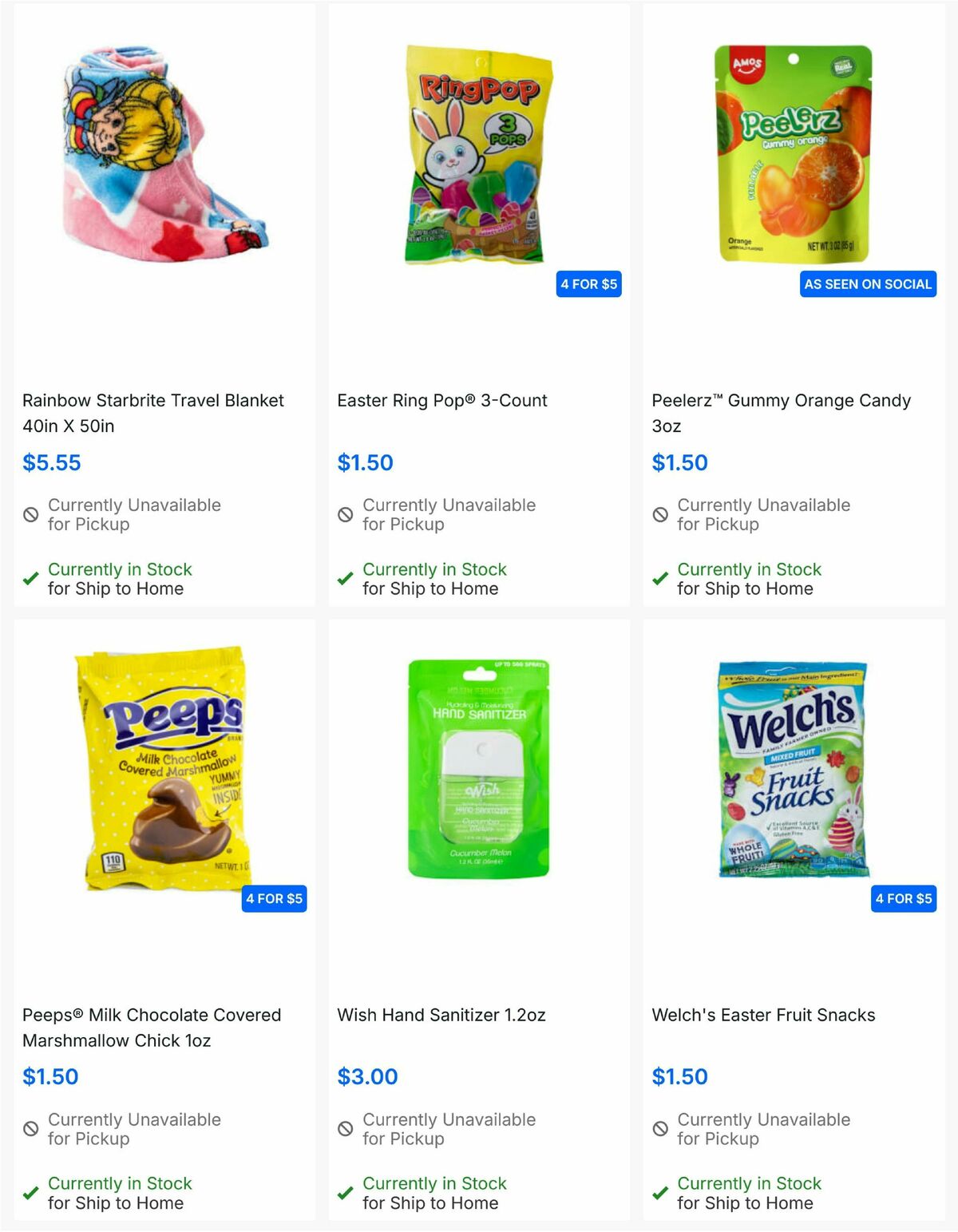 Five Below Easter Weekly Ad from March 29