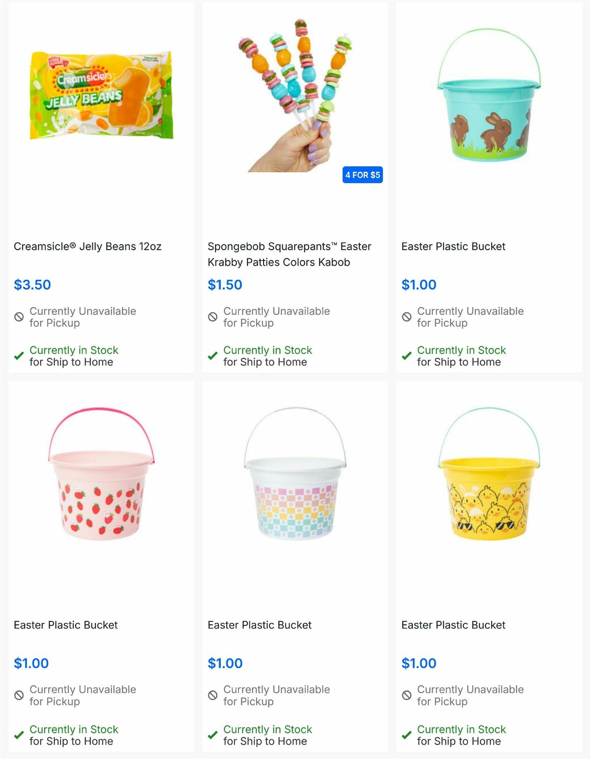 Five Below Easter Weekly Ad from March 29