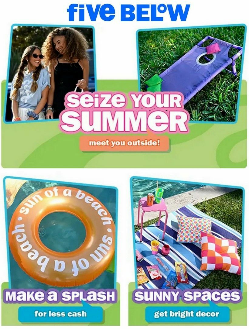 Five Below Weekly Ad from May 5
