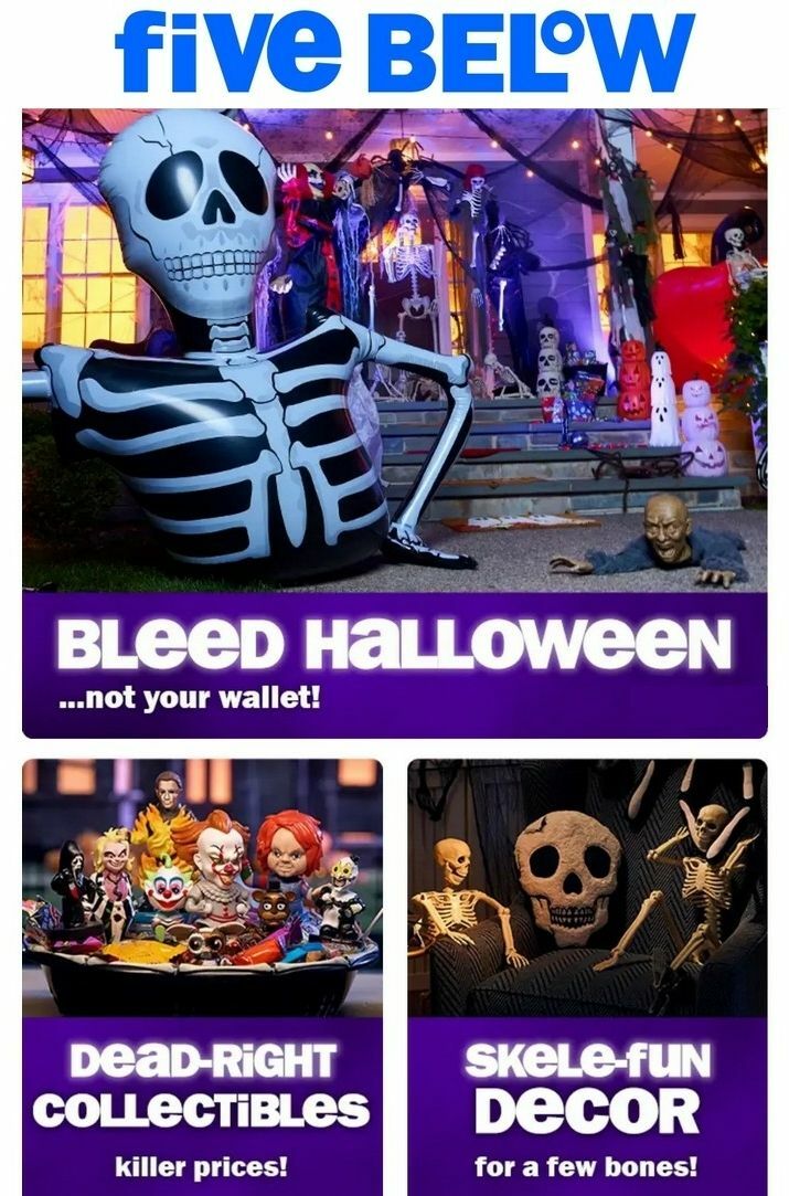 Five Below Weekly Ad from September 9