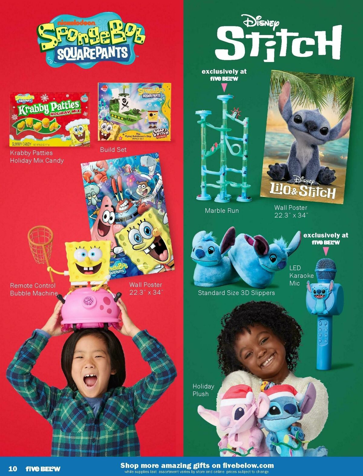 Five Below Weekly Ad from November 1