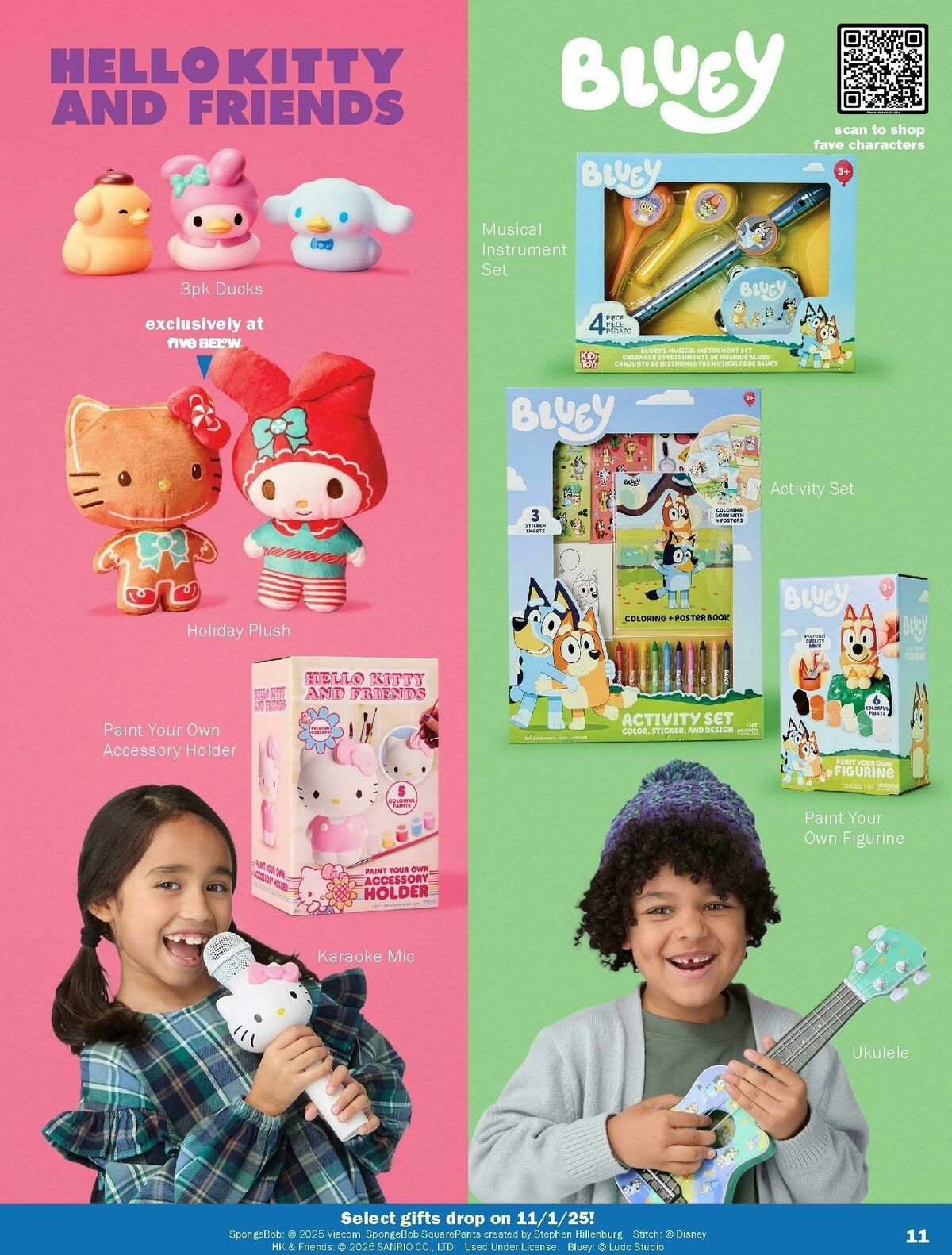 Five Below Weekly Ad from November 1