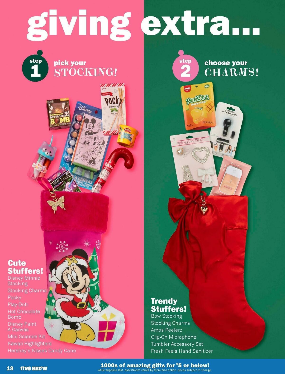 Five Below Weekly Ad from November 1