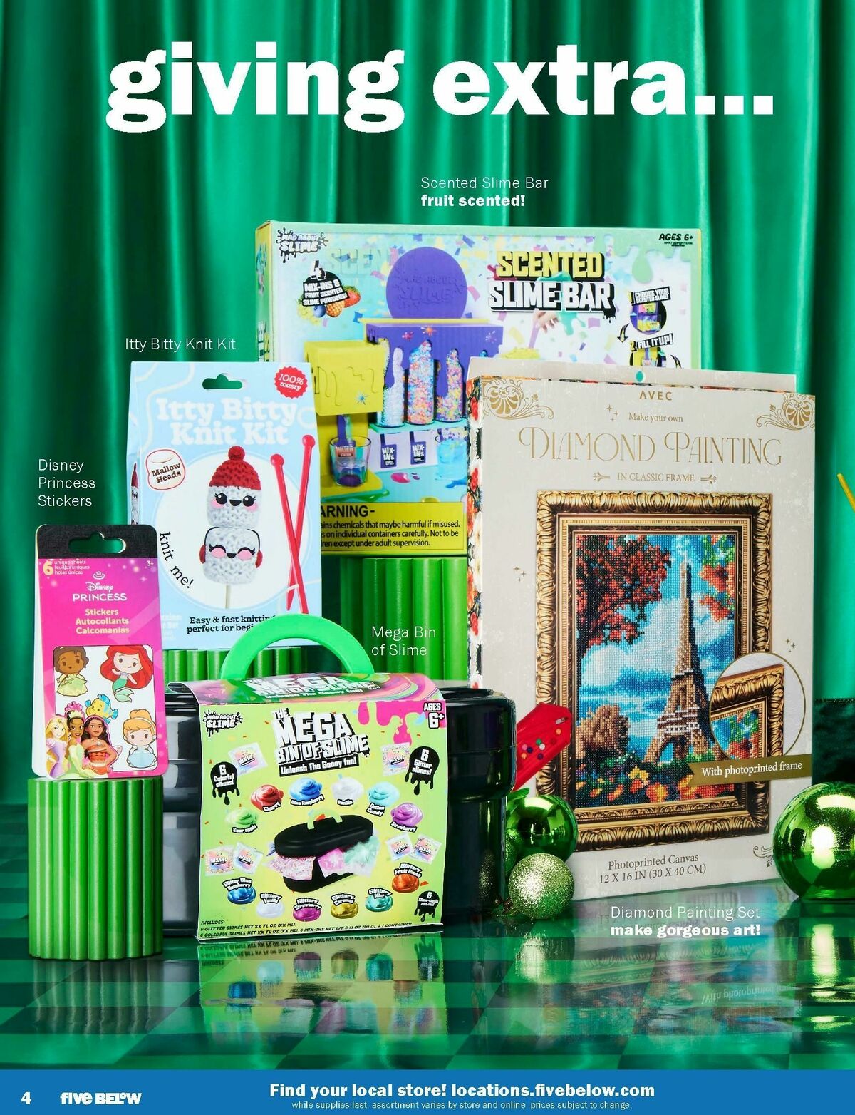 Five Below Weekly Ad from November 1