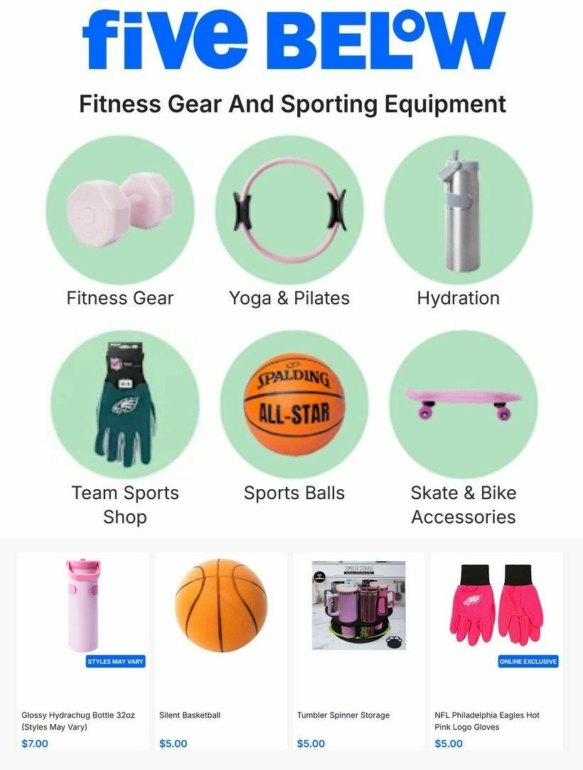 Five Below Weekly Ad from December 26