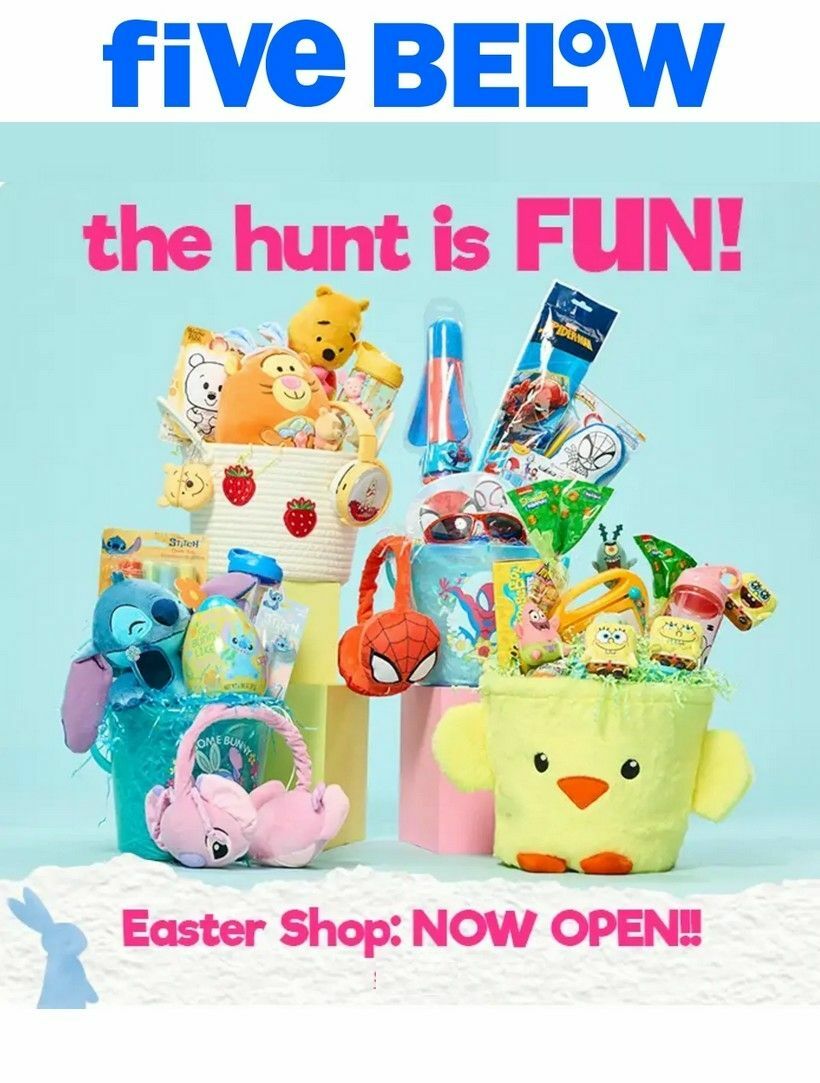 Five Below Weekly Ad from March 16