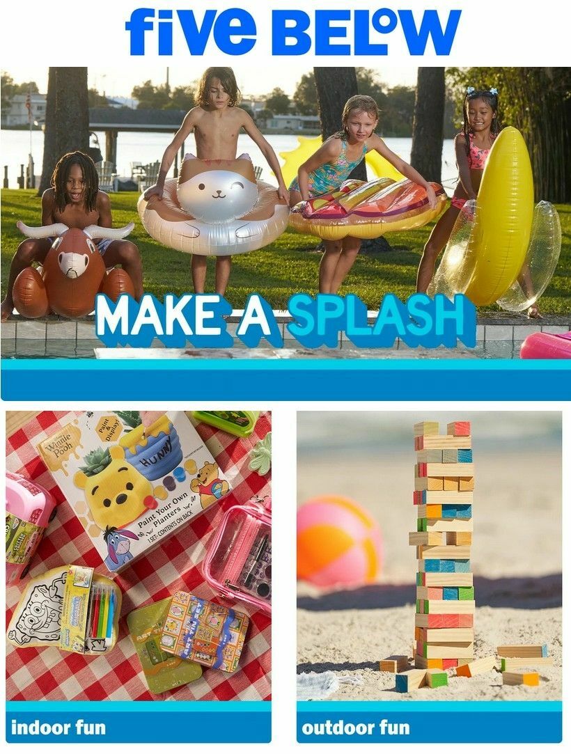 Five Below Weekly Ad from July 4