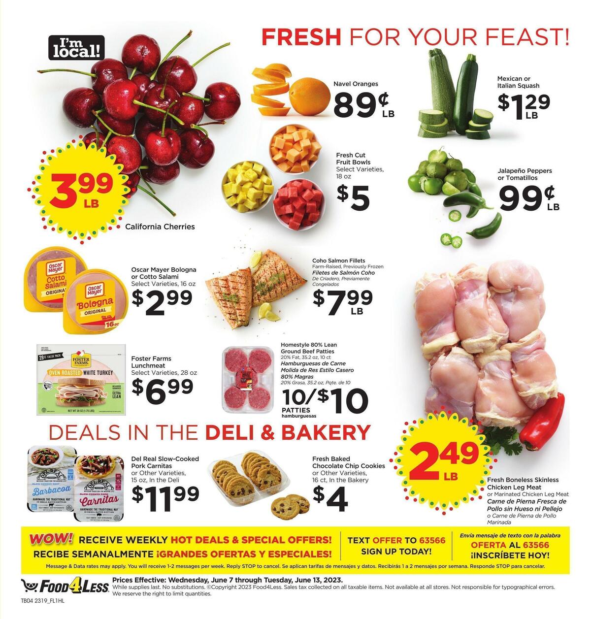 Food 4 Less Weekly Ad from June 7